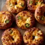 Cheddar Jalapeño Greek Yogurt Bagels Recipe