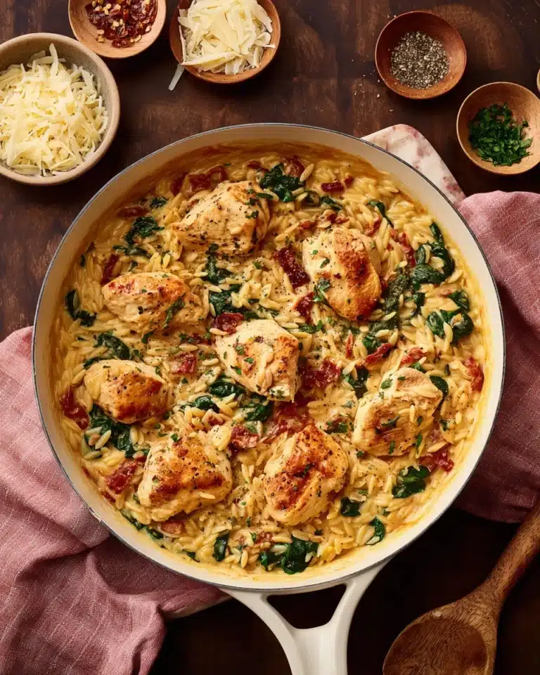 One-Pan "Marry Me" Chicken Orzo Recipe