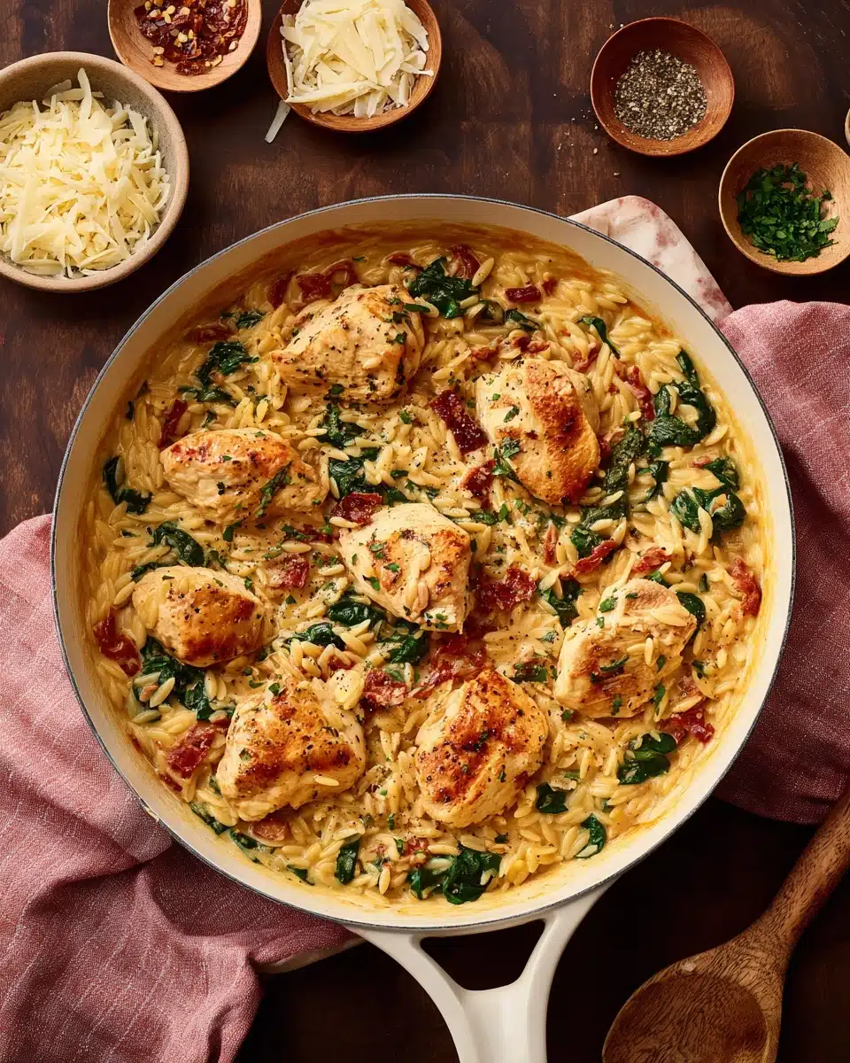 One-Pan "Marry Me" Chicken Orzo Recipe