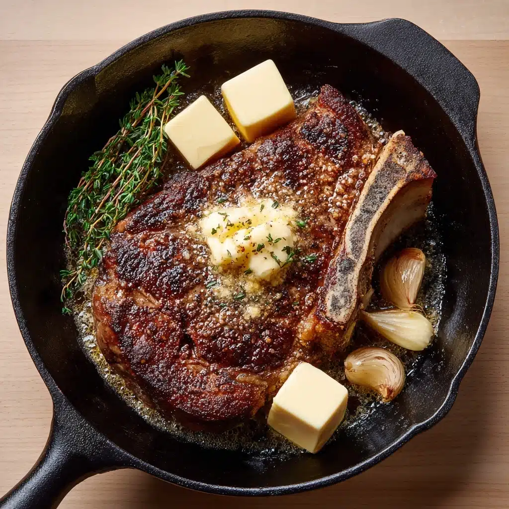 Pan Seared Ribeye Steak Recipe - Recipe Image