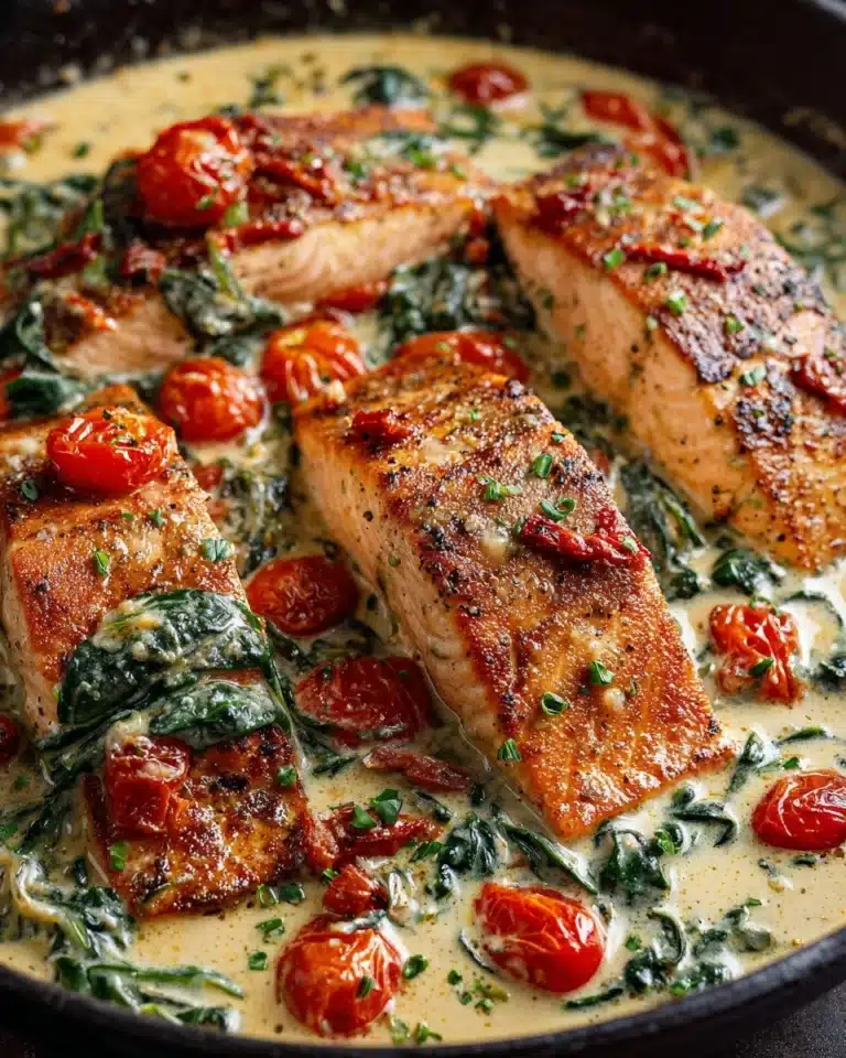 Creamy Tuscan Salmon Recipe