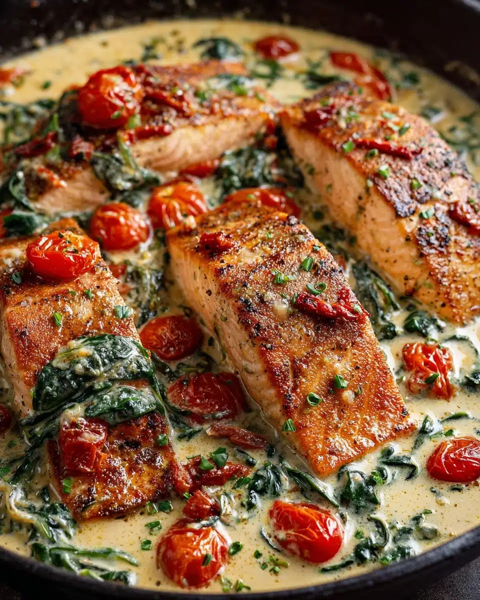 Creamy Tuscan Salmon Recipe