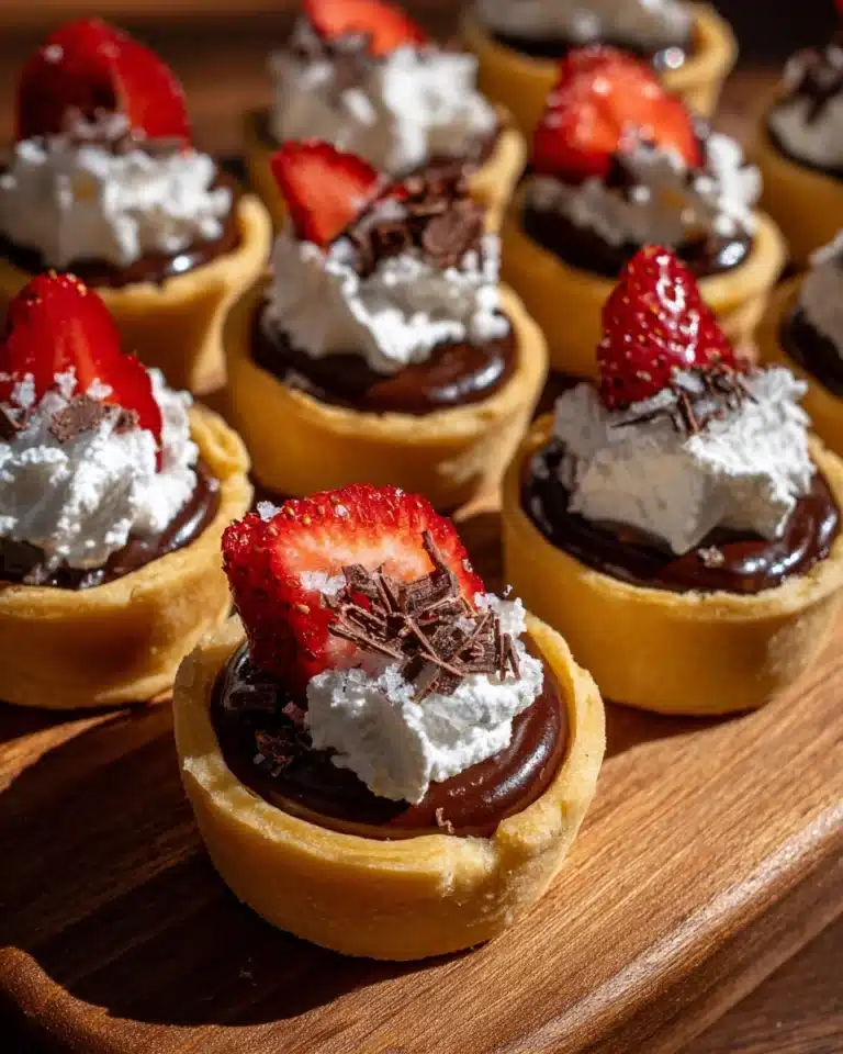 Mini Chocolate Tarts Recipe