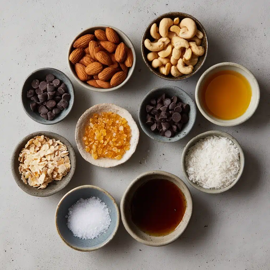 Dark Chocolate and Sea Salt Nut Bars Recipe - Recipe Image