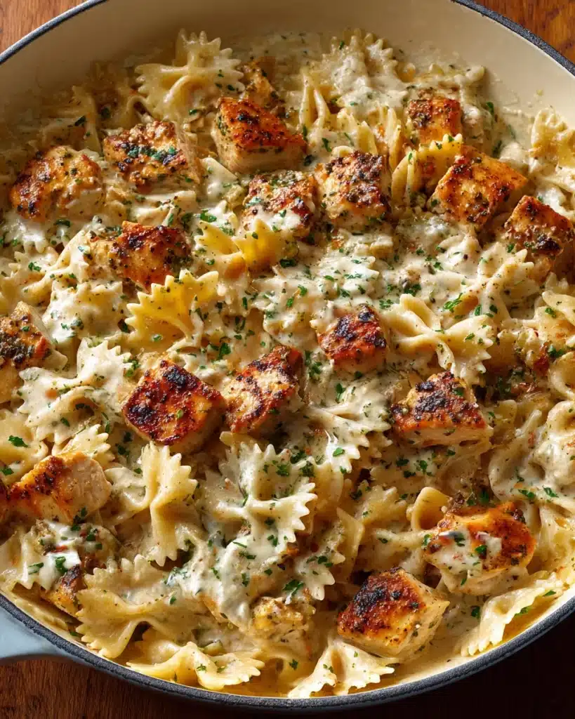 Chicken Garlic Parmesan Pasta Recipe