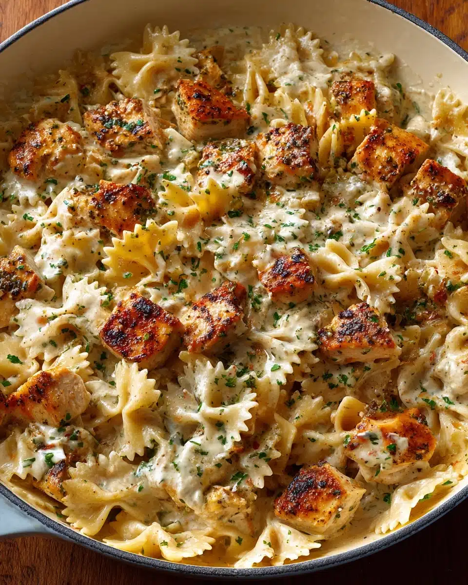 Chicken Garlic Parmesan Pasta Recipe