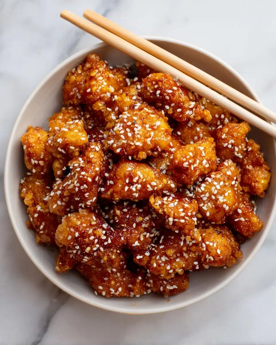 Honey Sesame Chicken (Better Than Takeout!) Recipe