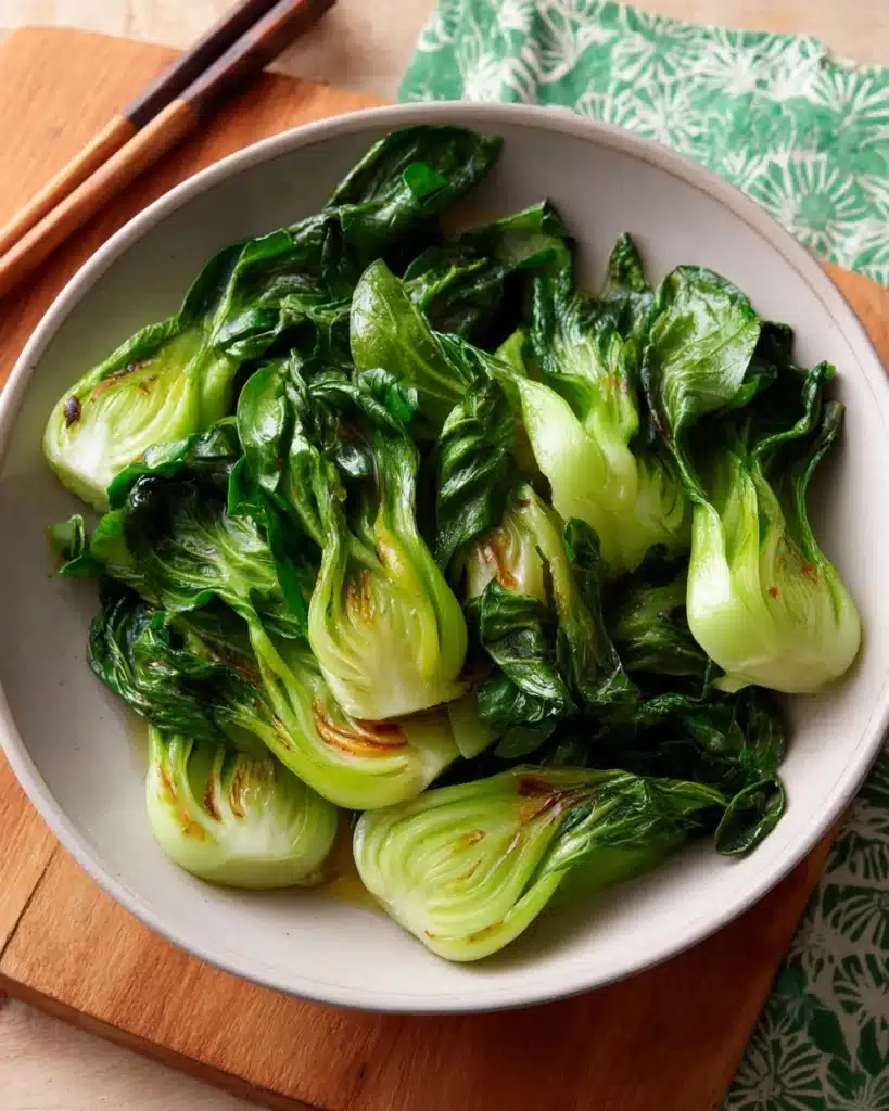 Garlic Bok Choy Recipe