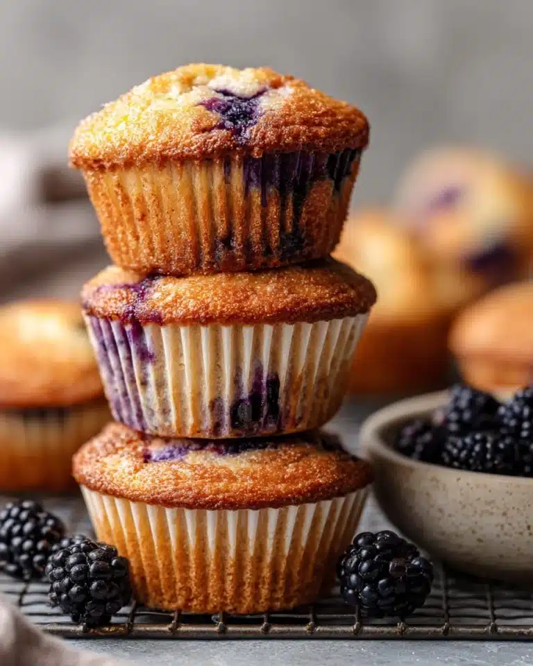 Gluten-Free Blackberry Muffins Recipe