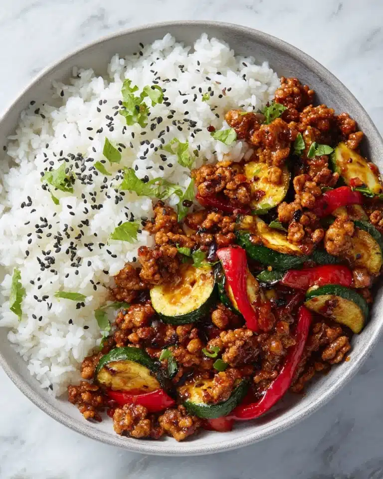 Ground Chicken Stirfry Recipe