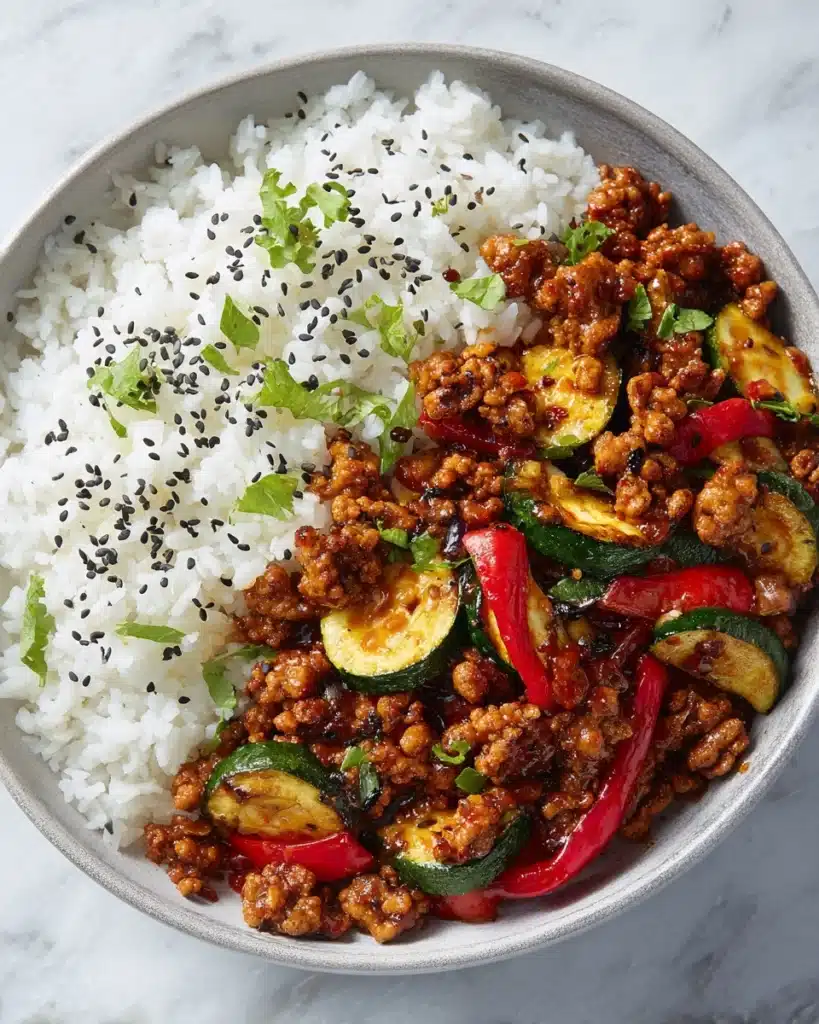 Ground Chicken Stirfry Recipe