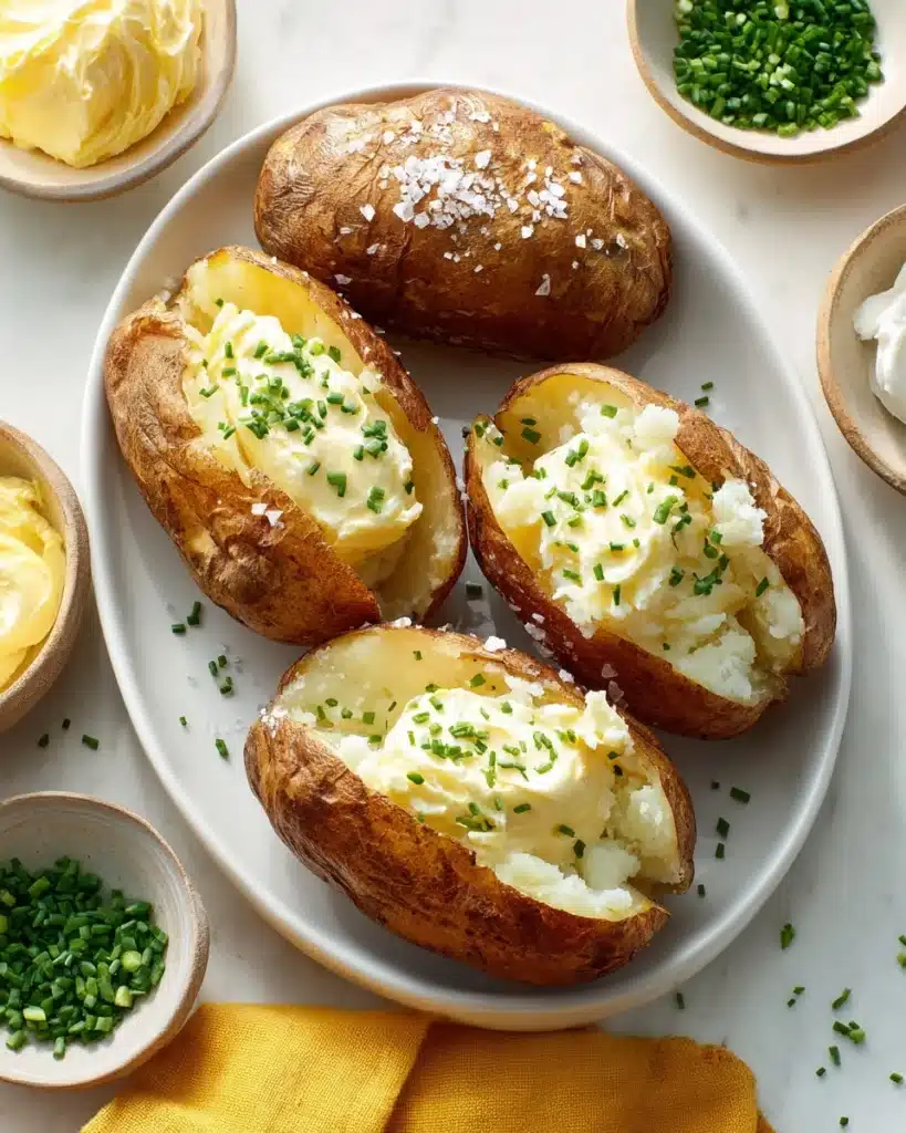 Air Fryer Baked Potatoes Recipe