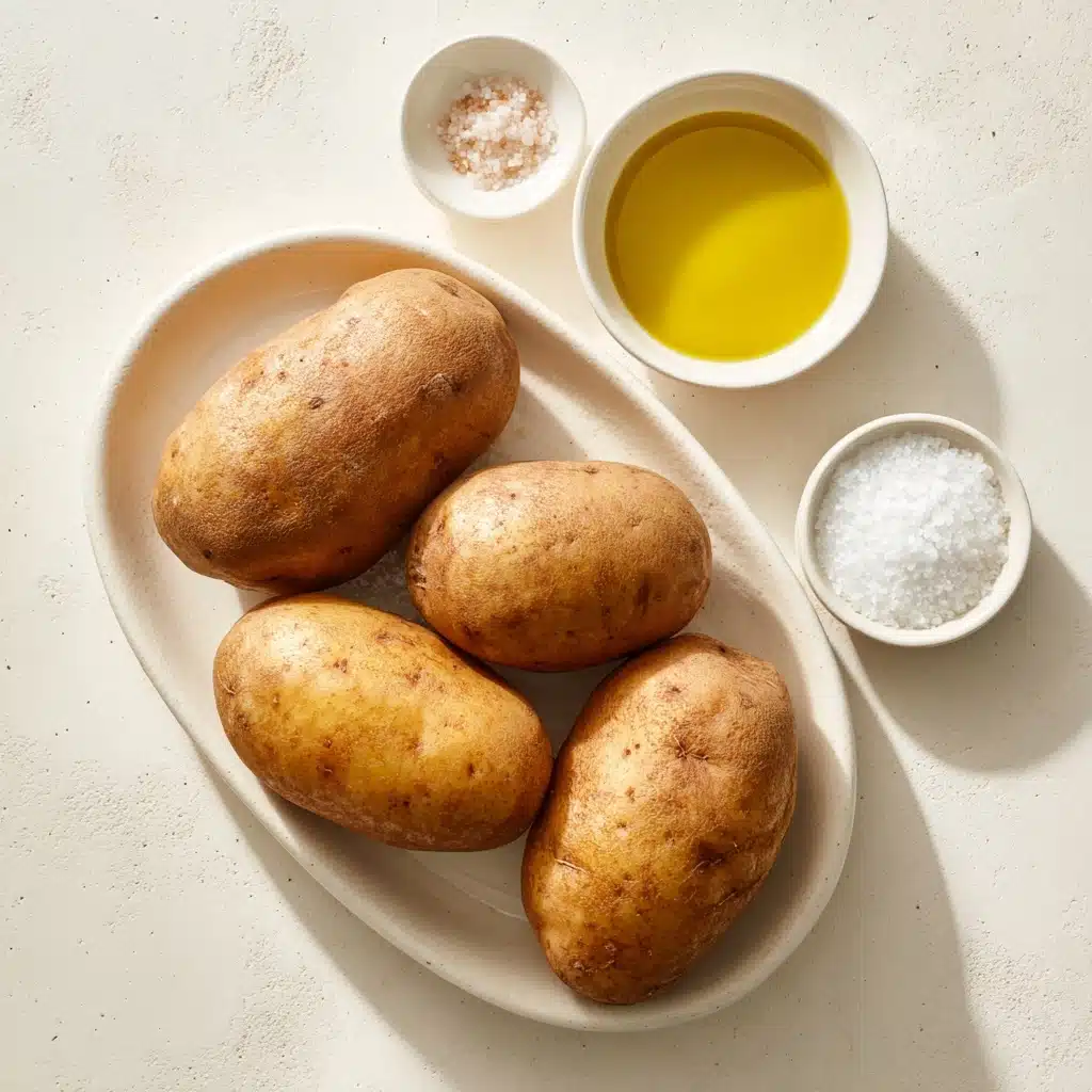 Air Fryer Baked Potatoes Recipe - Recipe Image