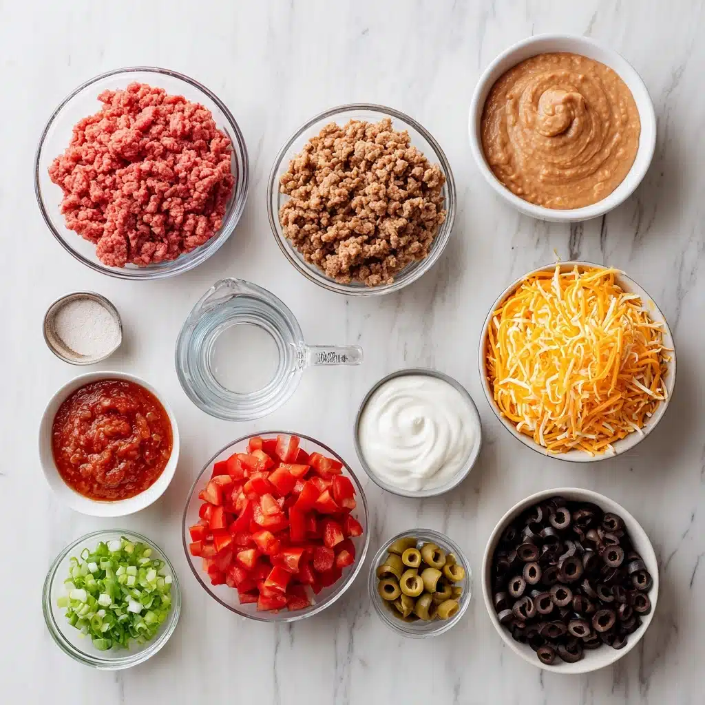 Taco Pizza Recipe - Recipe Image