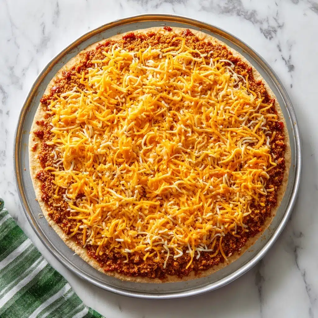 Taco Pizza Recipe - Recipe Image