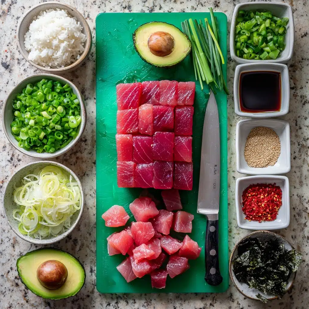 Ahi Tuna Poke Bowls Recipe - Recipe Image