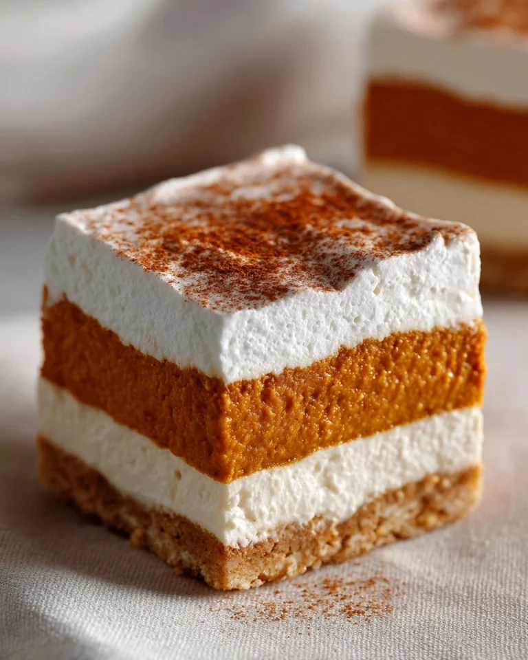 Pumpkin Pie Bars Recipe