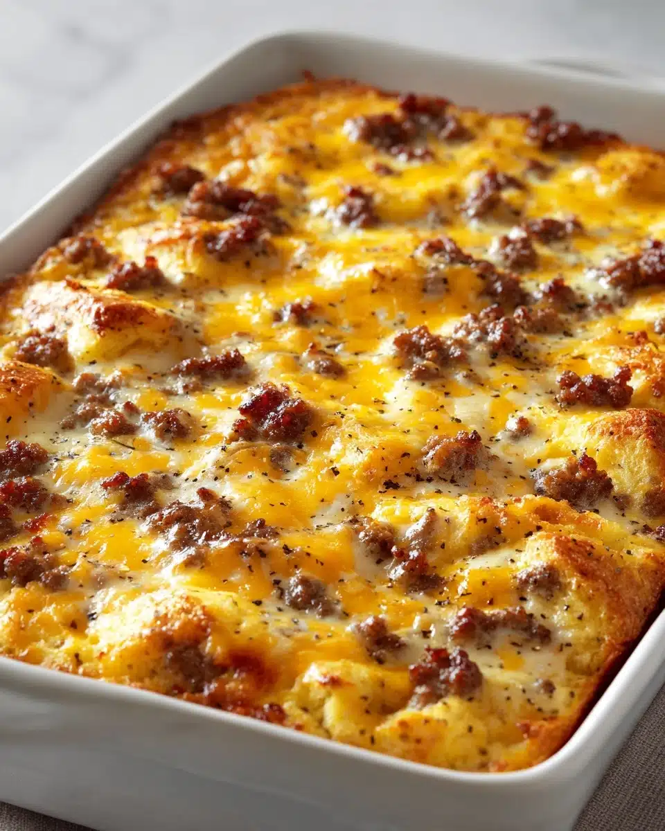 Biscuits and Gravy Casserole Recipe