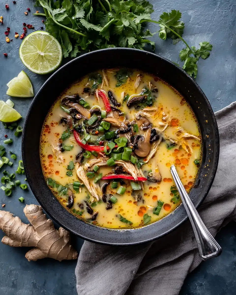 Coconut Curry Chicken Soup Recipe