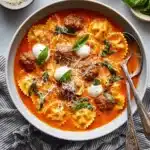 Slow Cooker Lasagna Soup with Chicken Recipe