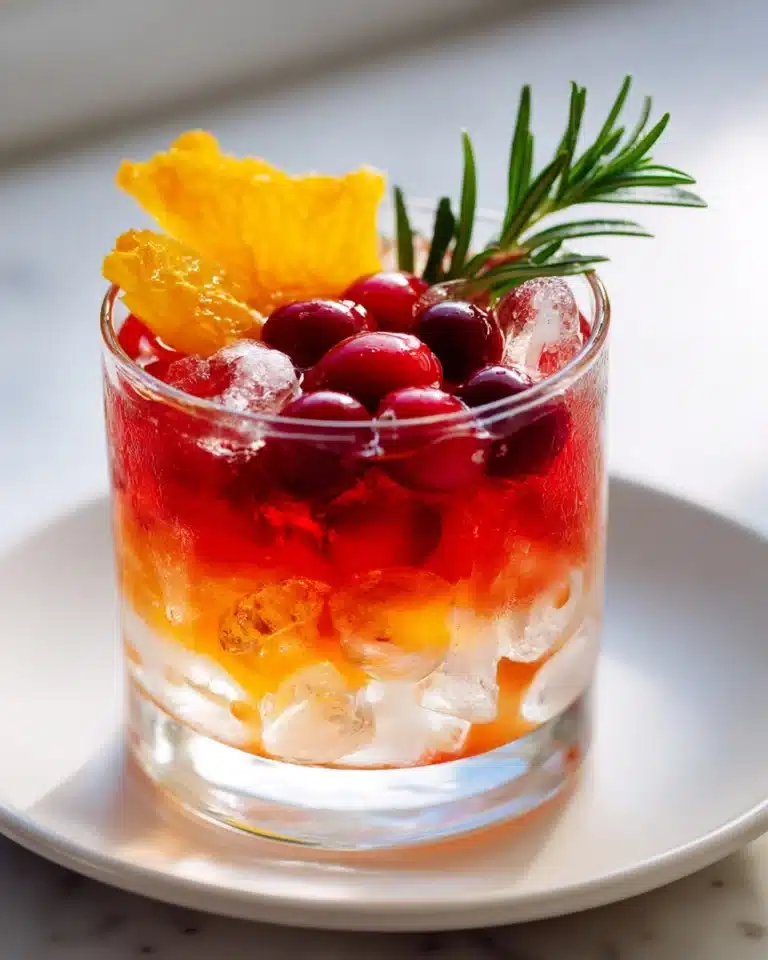 Cranberry Aperol Spritz Recipe