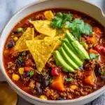 Hearty Turkey Vegetable Chili, Dietitian Recipe