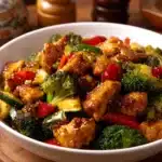 Chicken with Mixed Vegetable Stir Fry Recipe