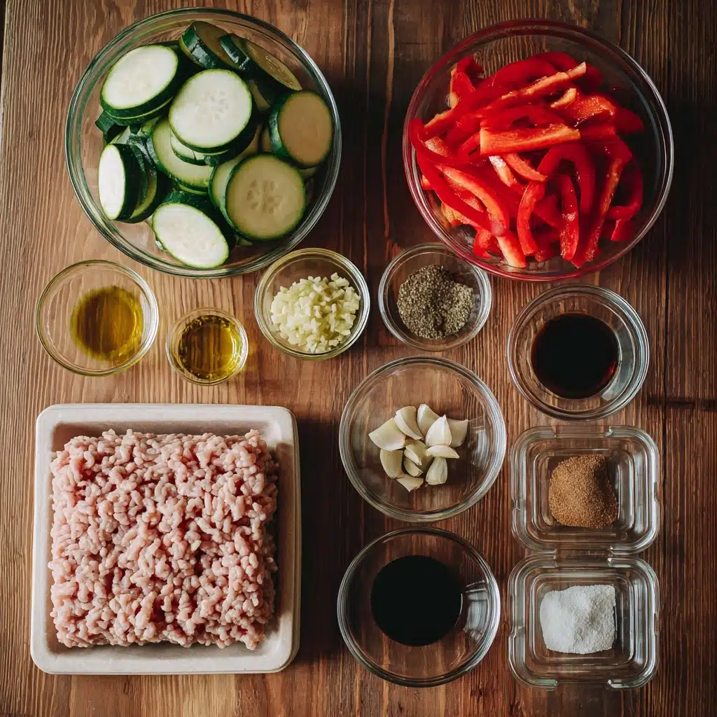 Ground Chicken Stirfry Recipe - Recipe Image