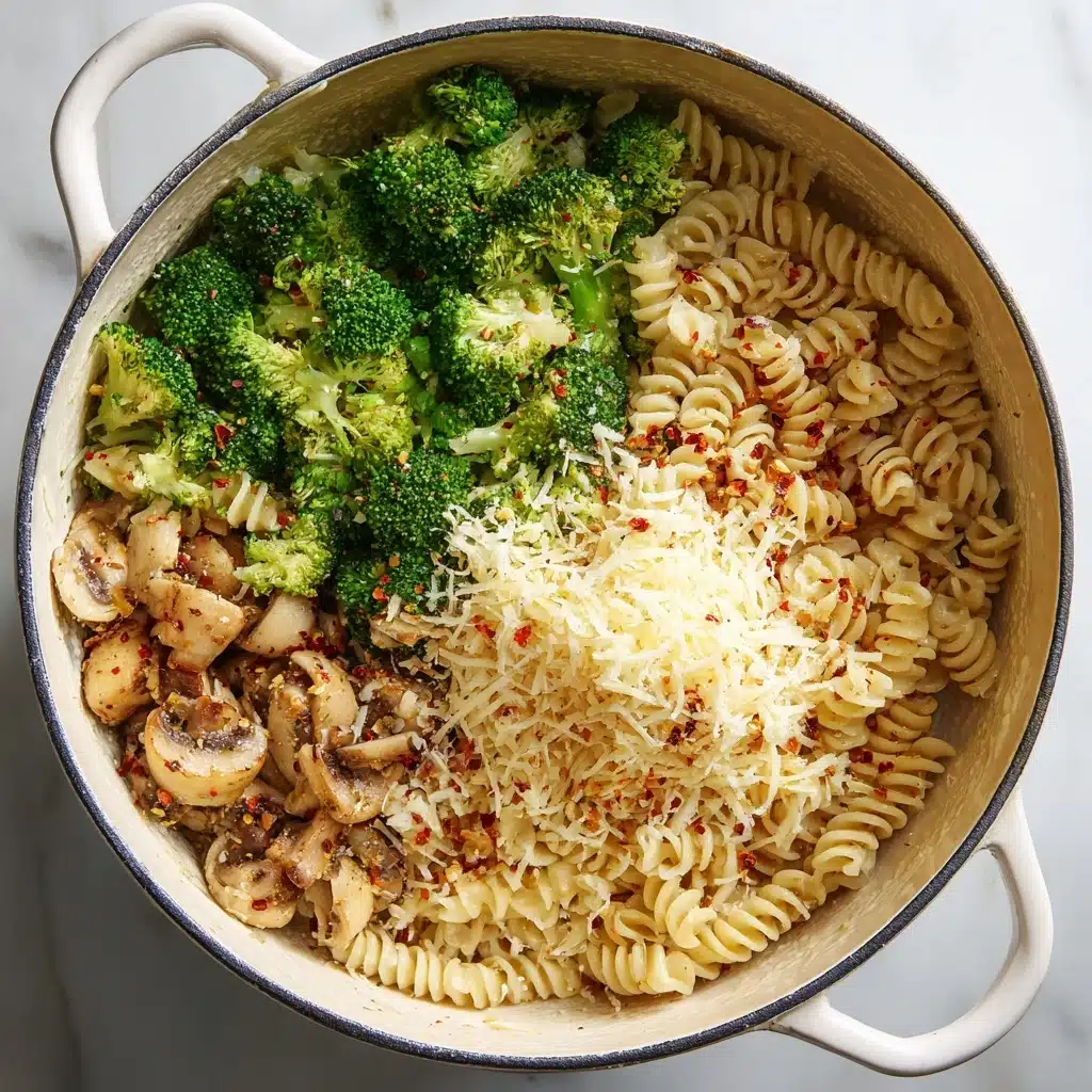 One Pot Broccoli Mac and Cheese Recipe - Recipe Image