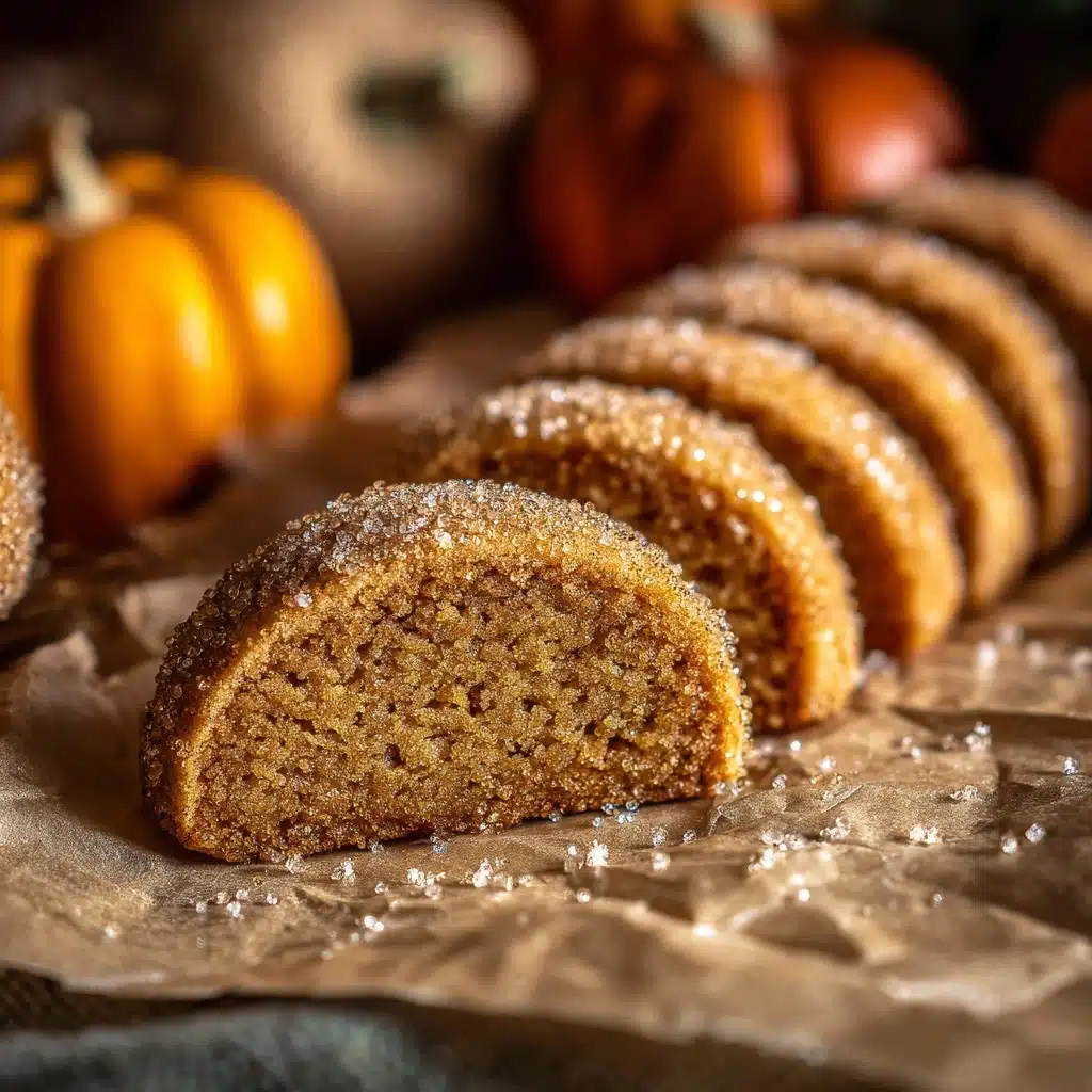 Spiced Pumpkin Shortbread Cookies Recipe - Recipe Image