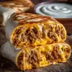 Grilled Cheese Burritos Recipe