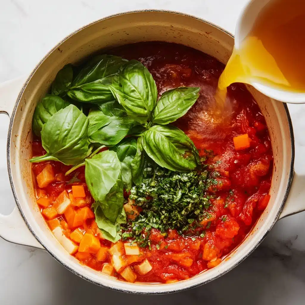 Middle-of-Winter Creamy Tomato Soup (Canned Tomatoes) Recipe - Recipe Image