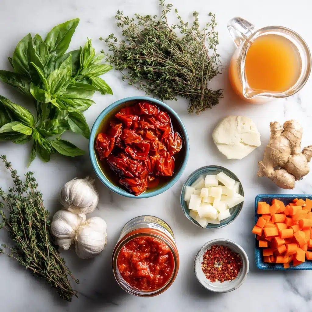 Quick Creamy Roasted Red Pepper Soup Recipe - Recipe Image