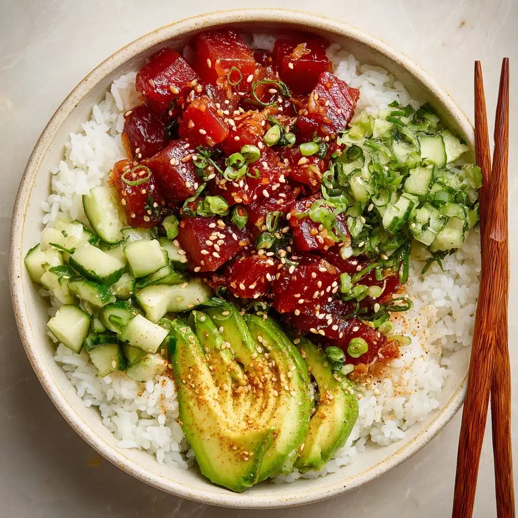 Ahi Tuna Poke Bowls Recipe - Recipe Image