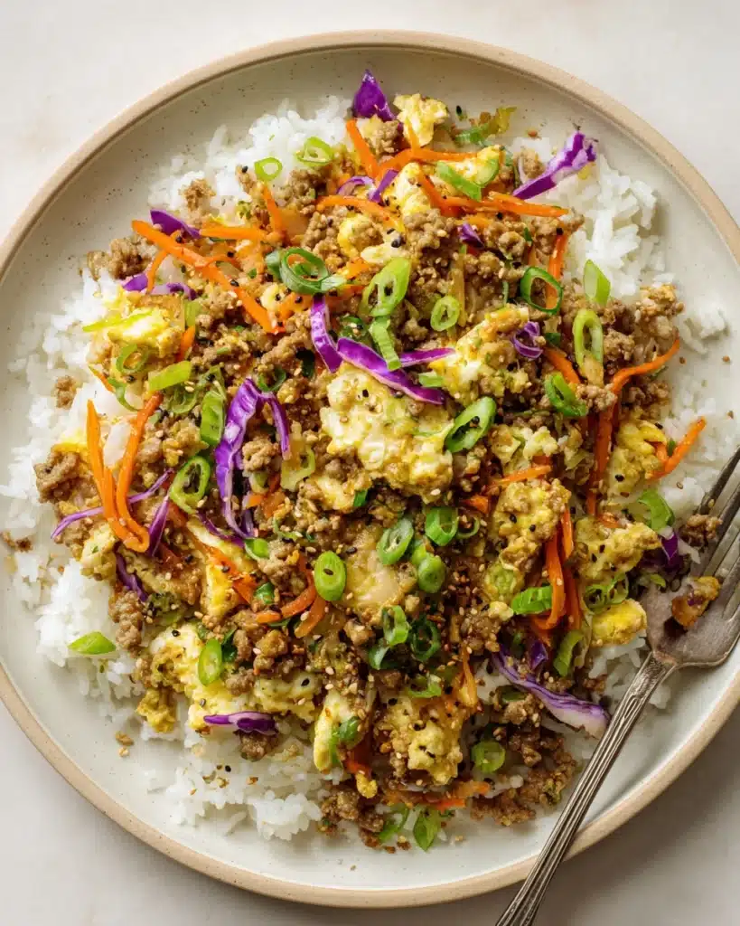 20-Minute Egg Roll Bowls Recipe