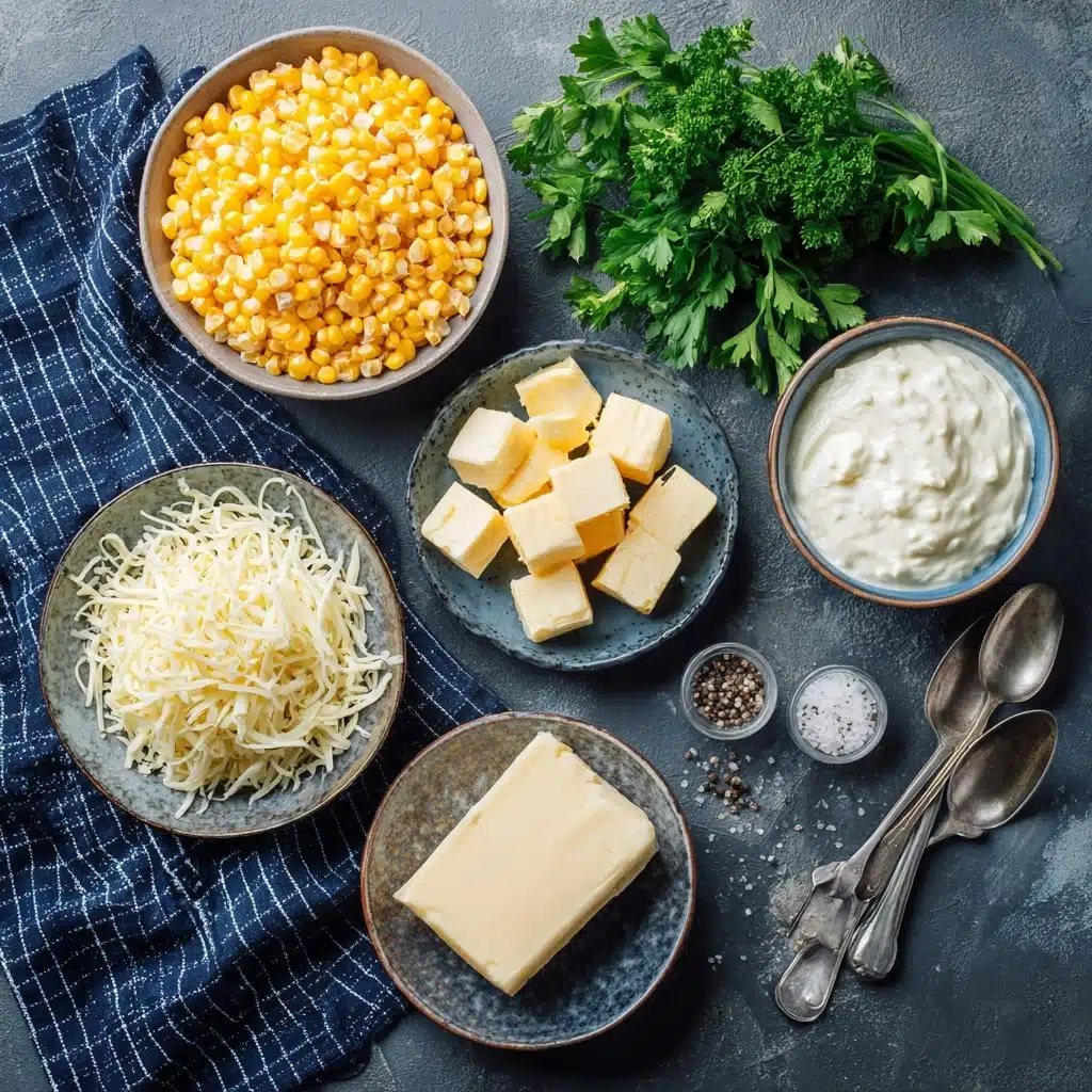 Cream Cheese Corn (Easy 15-Minute Cheesy Corn Side Dish) Recipe - Recipe Image