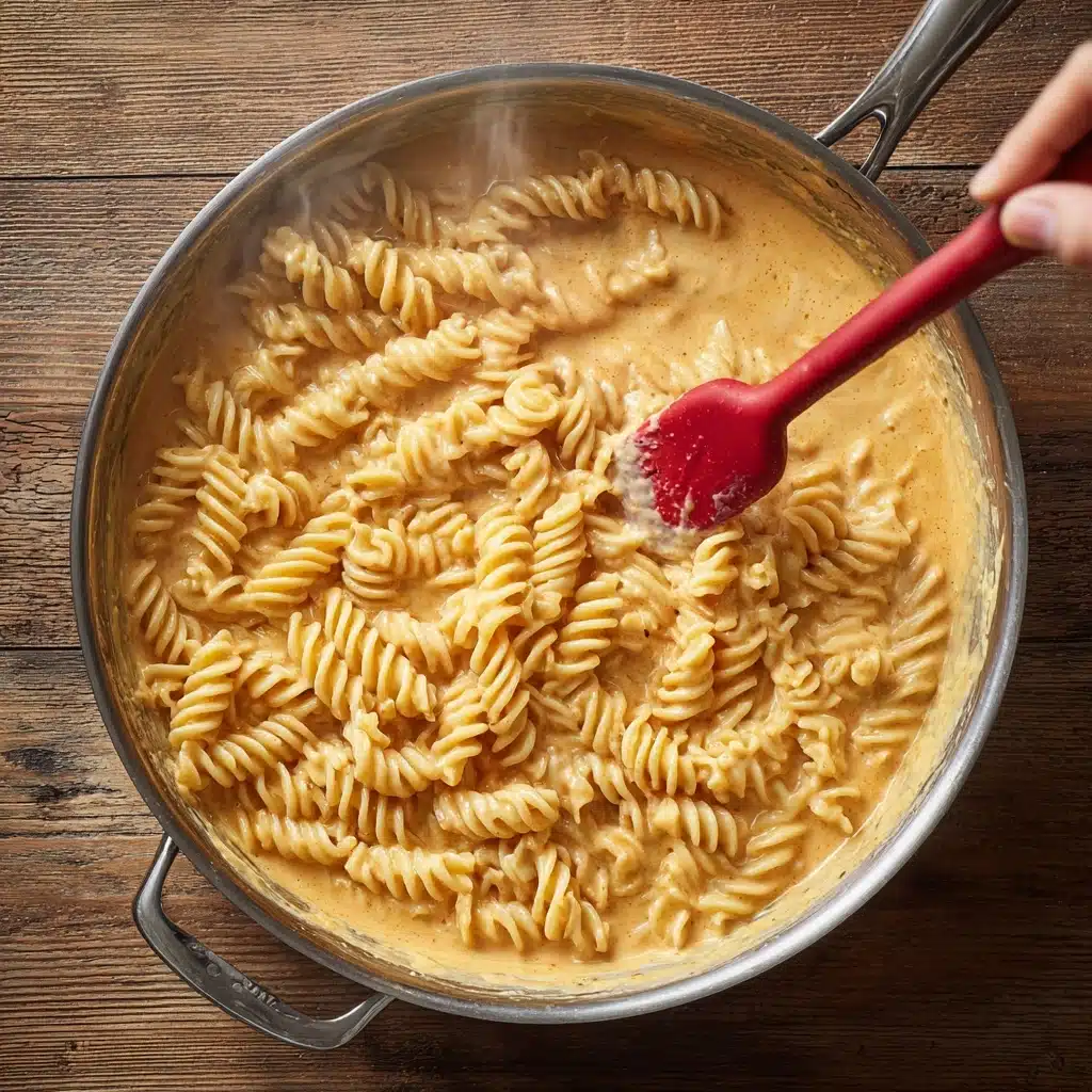 Creamy Garlic Parmesan Chicken with Cheesy Twisted Pasta Recipe - Recipe Image