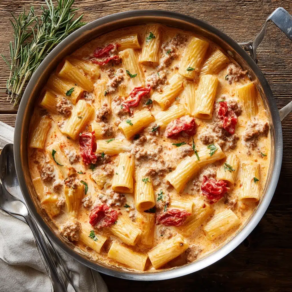 Creamy Sausage Rigatoni (One-Pan, 30-Minute Meal) Recipe - Recipe Image