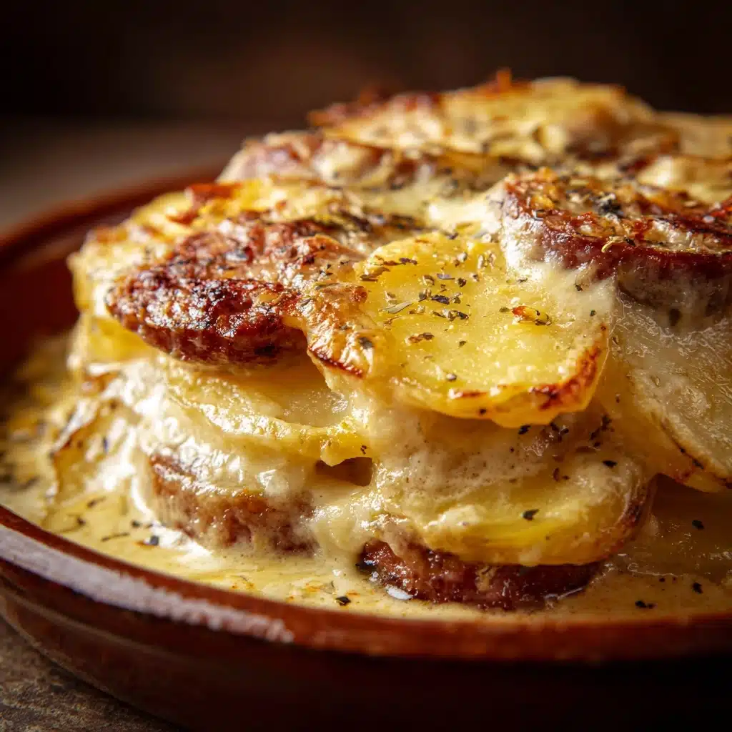 Cheesy Ranch Potatoes and Sausage Recipe - Recipe Image