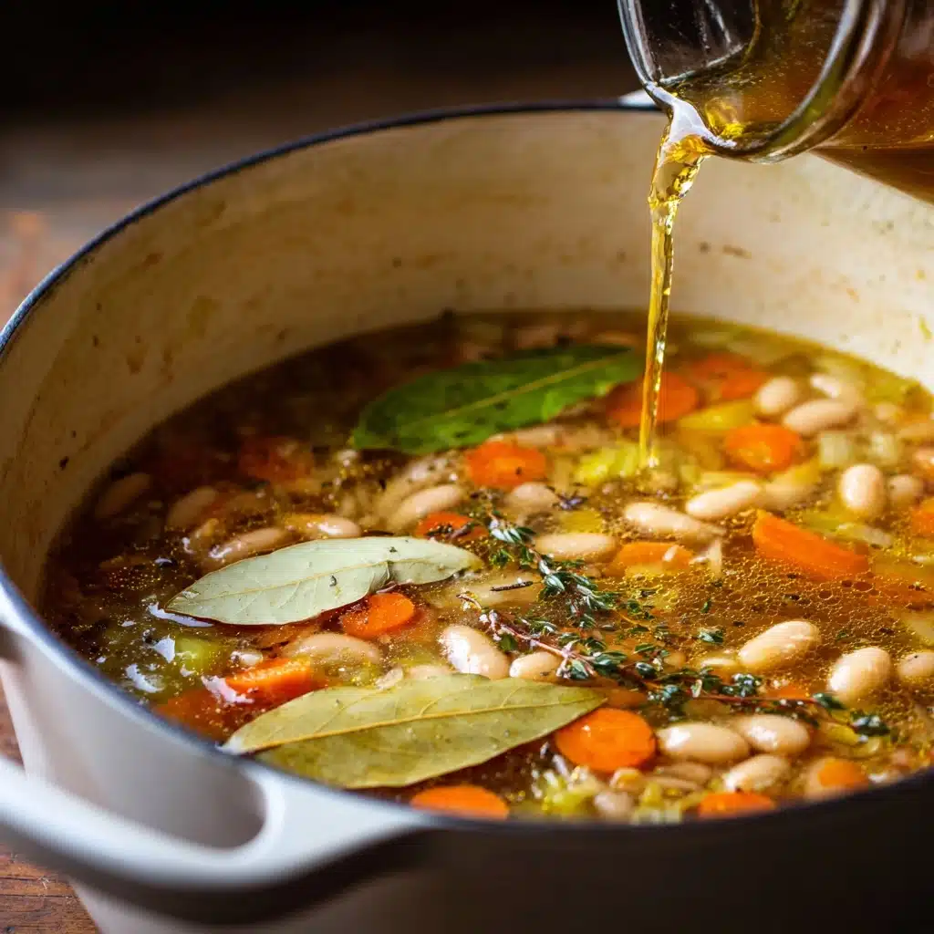 Hearty Tuscan White Bean Soup Recipe - Recipe Image