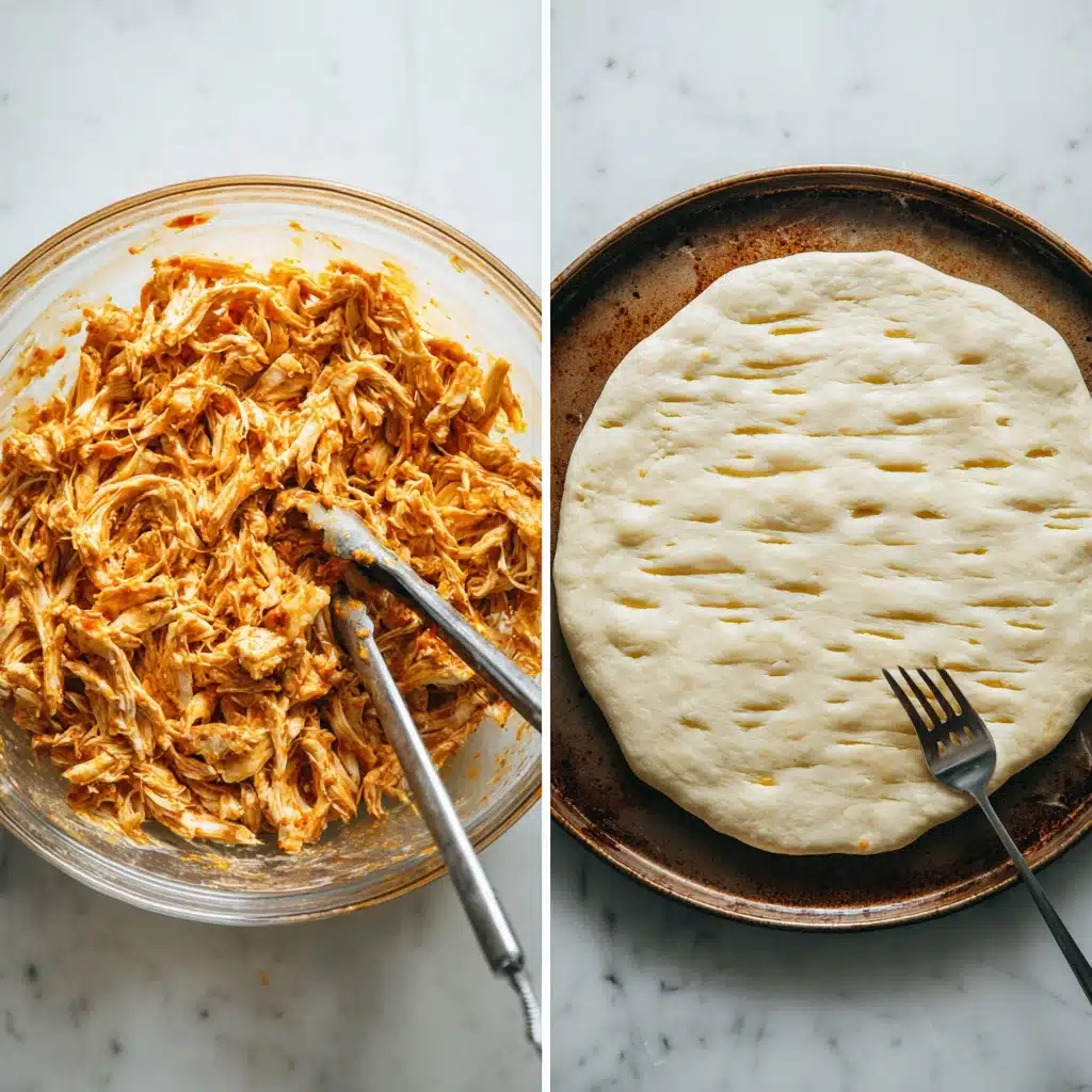 Buffalo Chicken Pizza Recipe - Recipe Image