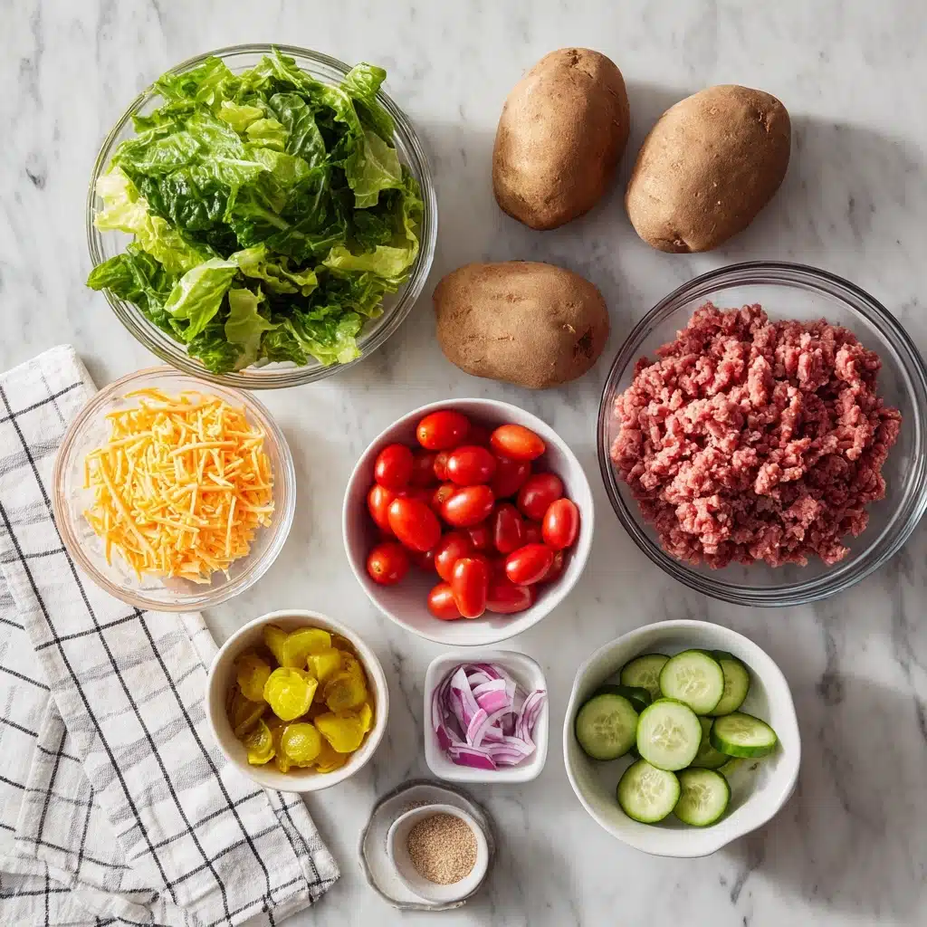 Healthy Burger Bowls with Special Sauce Recipe - Recipe Image