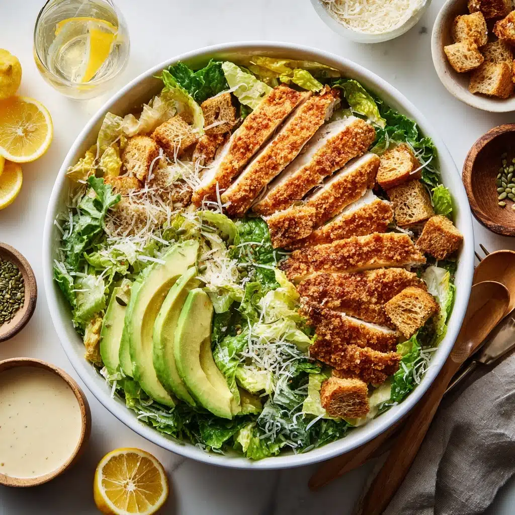 Crispy Hot Honey Chicken Caesar Salad Recipe 6 Crispy Hot Honey Chicken Caesar Salad Recipe - Recipe Image
