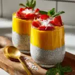 Coconut Mango Chia Pudding Recipe