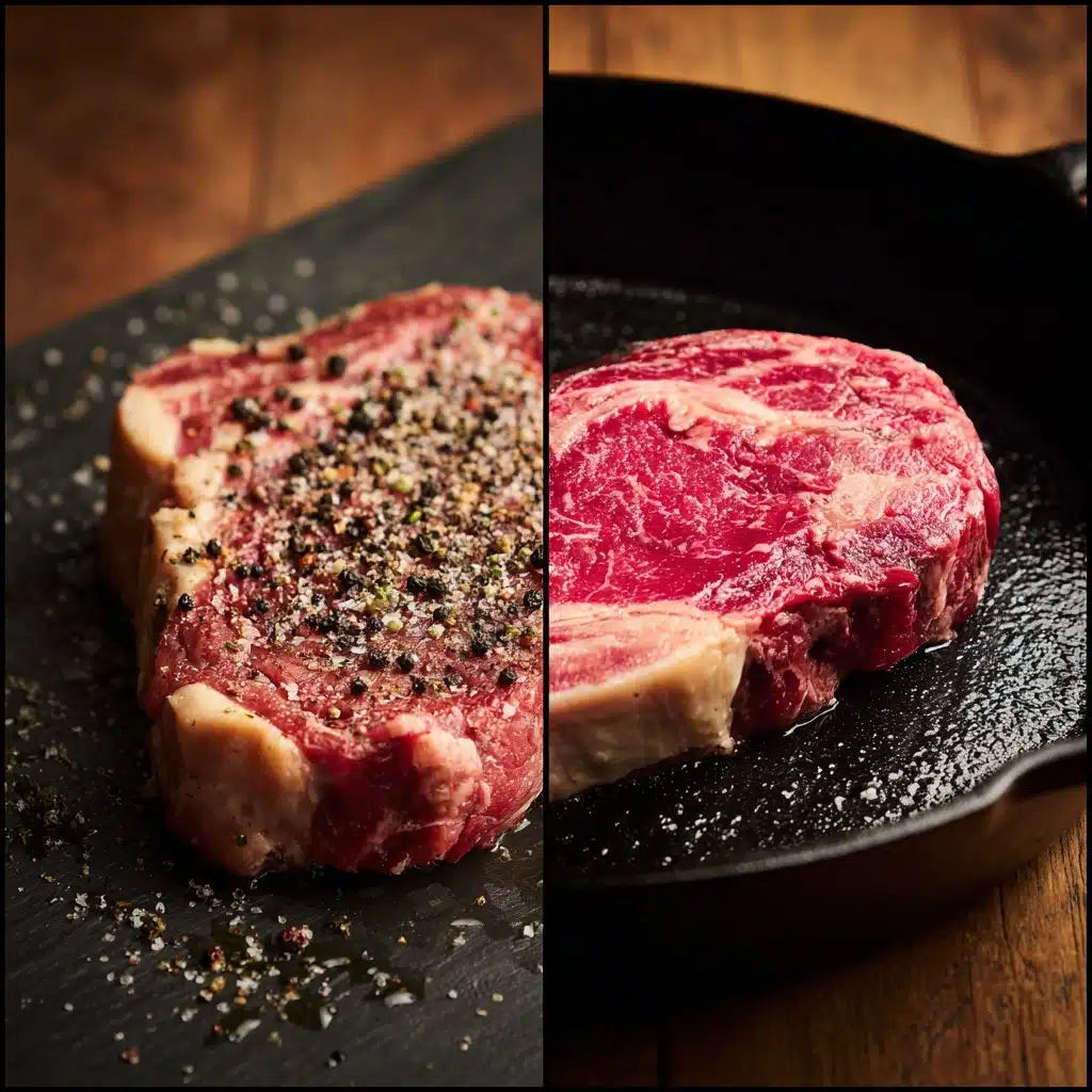 Pan Seared Ribeye Steak Recipe - Recipe Image