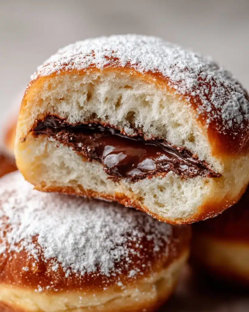 Chocolate Hazelnut Beignets Recipe