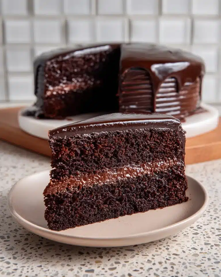 Chocolate Fudge Cake Recipe