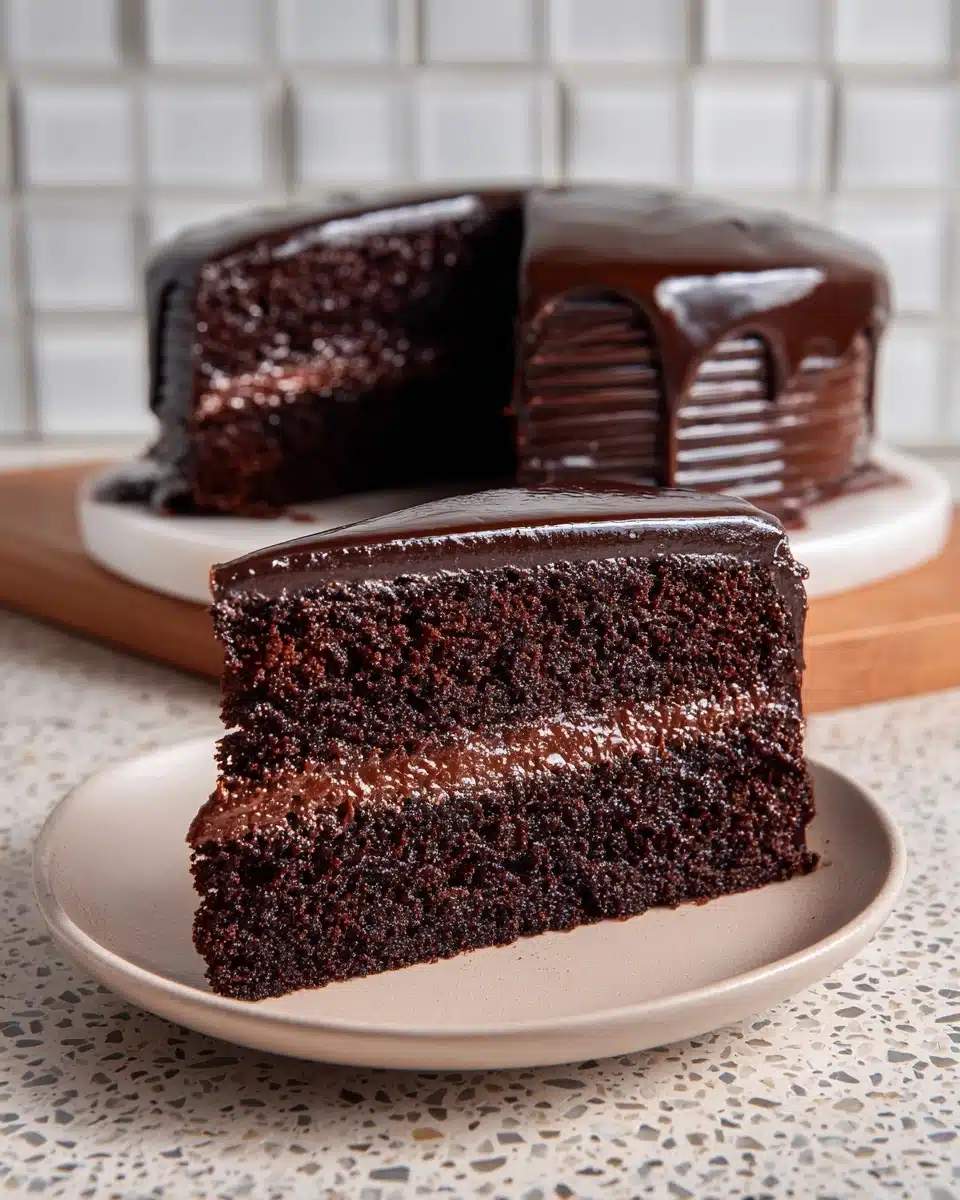 Chocolate Fudge Cake Recipe