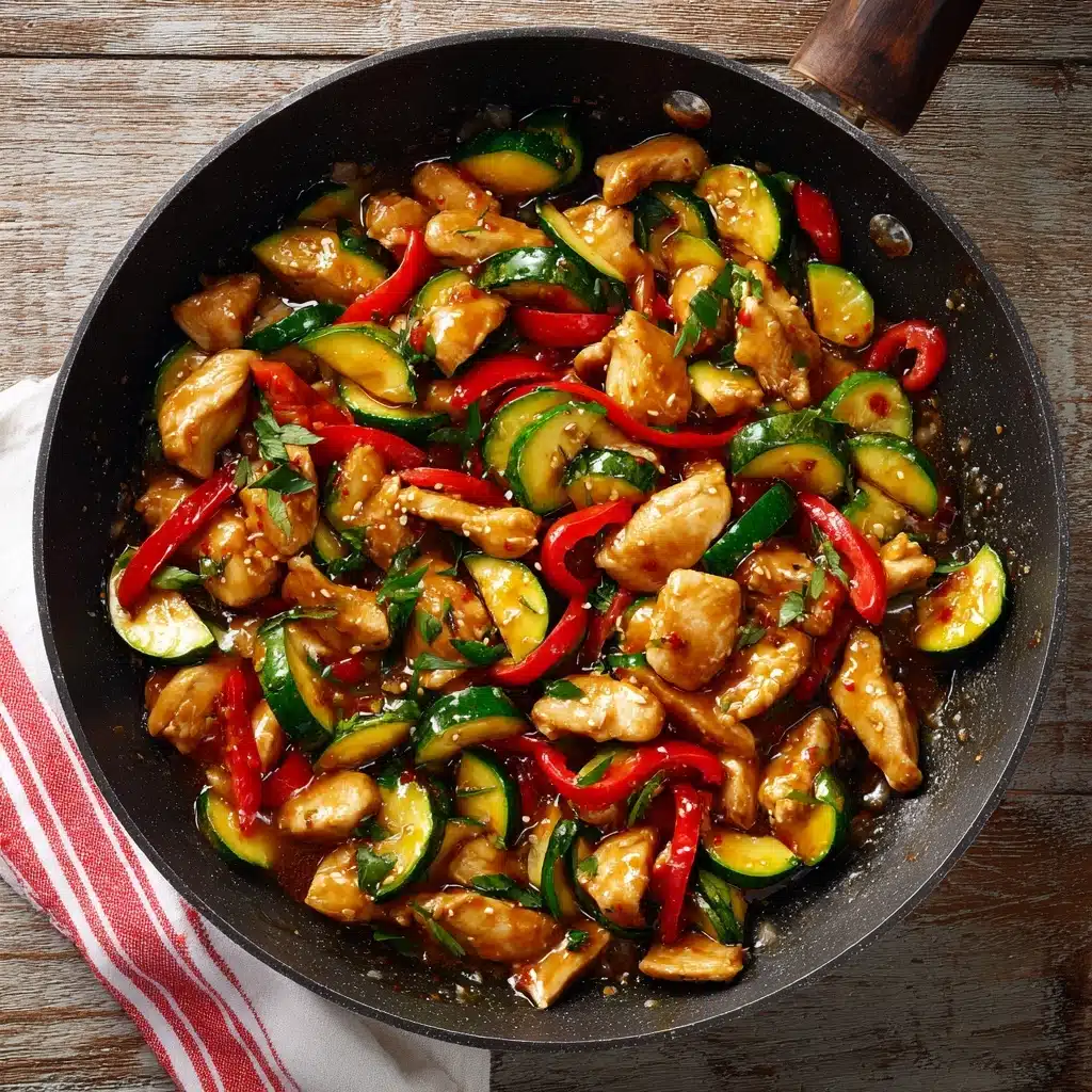 Ground Chicken Stirfry Recipe - Recipe Image