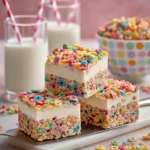 No-Bake Fruity Pebbles Cheesecake Recipe